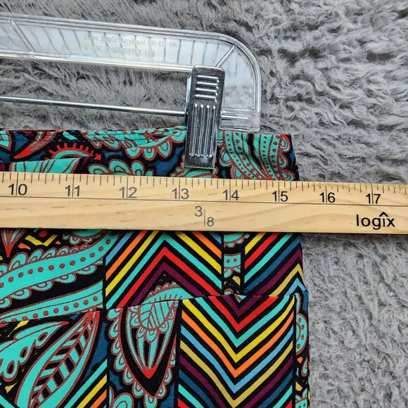 Lularoe Pants Womens Tall & Curvy Set of Two Green Pull On Leggings - Picture 8 of 13